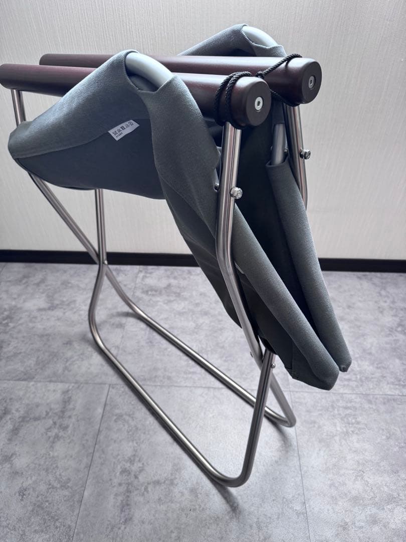 nychair x80 グレー×ダークブラウン