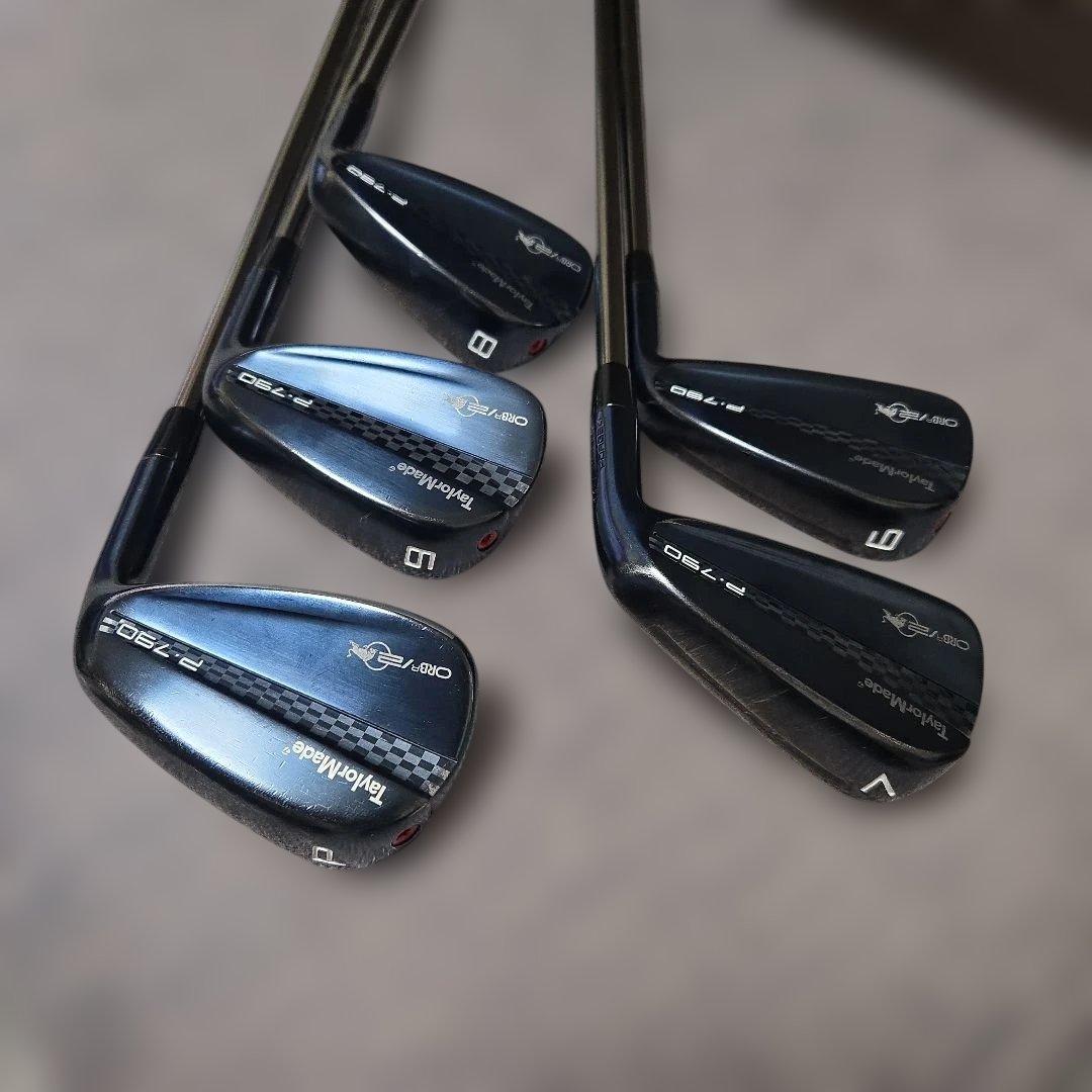 TaylorMade P790 レッドブルコラボ　限定アイアン　5本セット➀