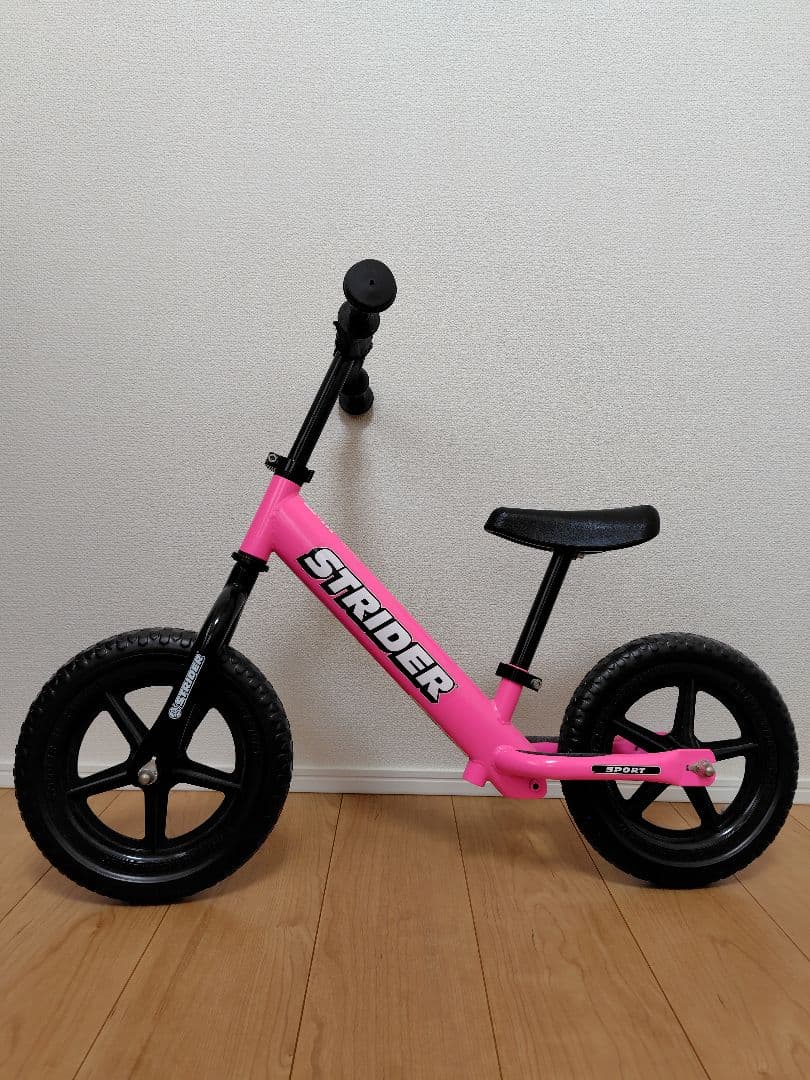 ★美品★STRIDER SPORT 12インチ バランスバイク 　ピンク