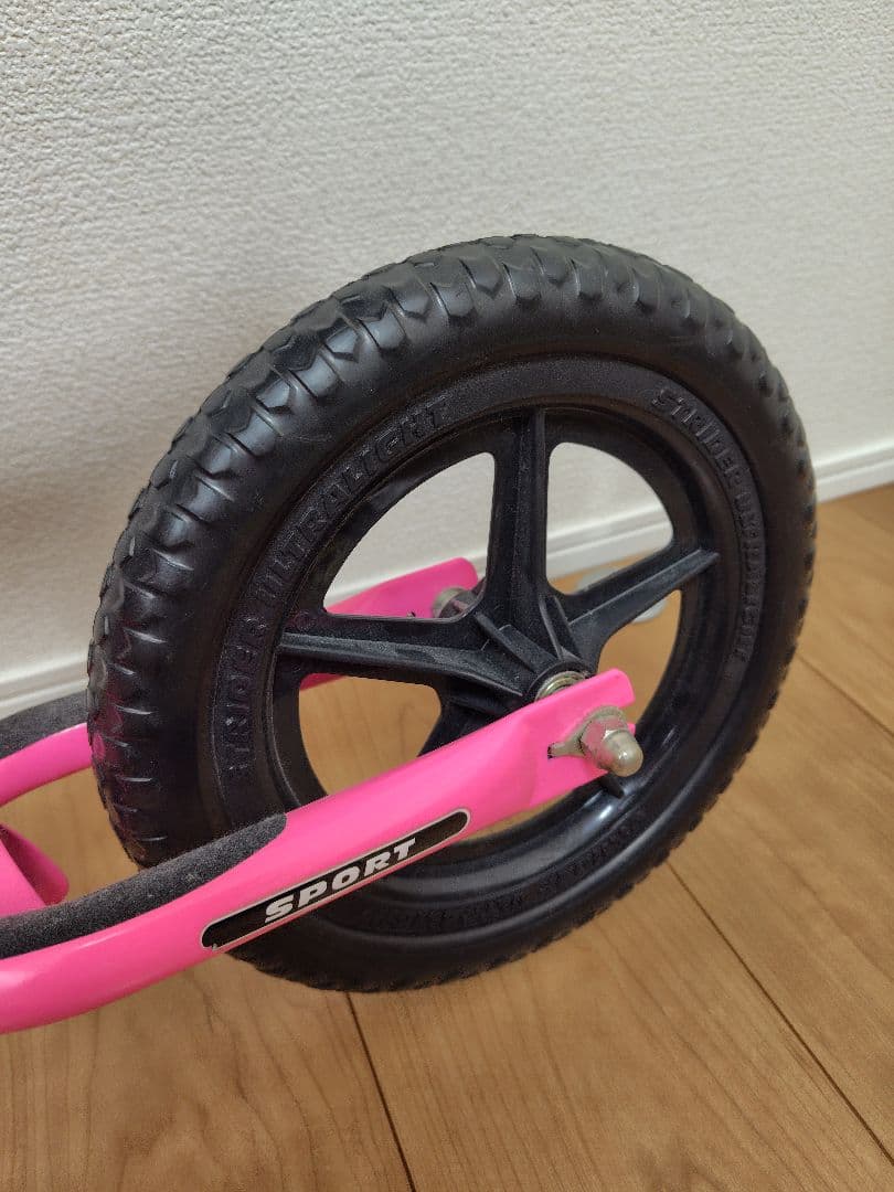 ★美品★STRIDER SPORT 12インチ バランスバイク 　ピンク