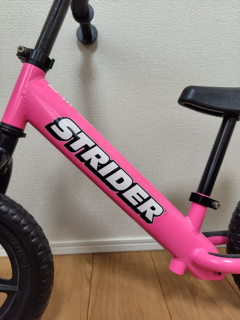 ★美品★STRIDER SPORT 12インチ バランスバイク 　ピンク
