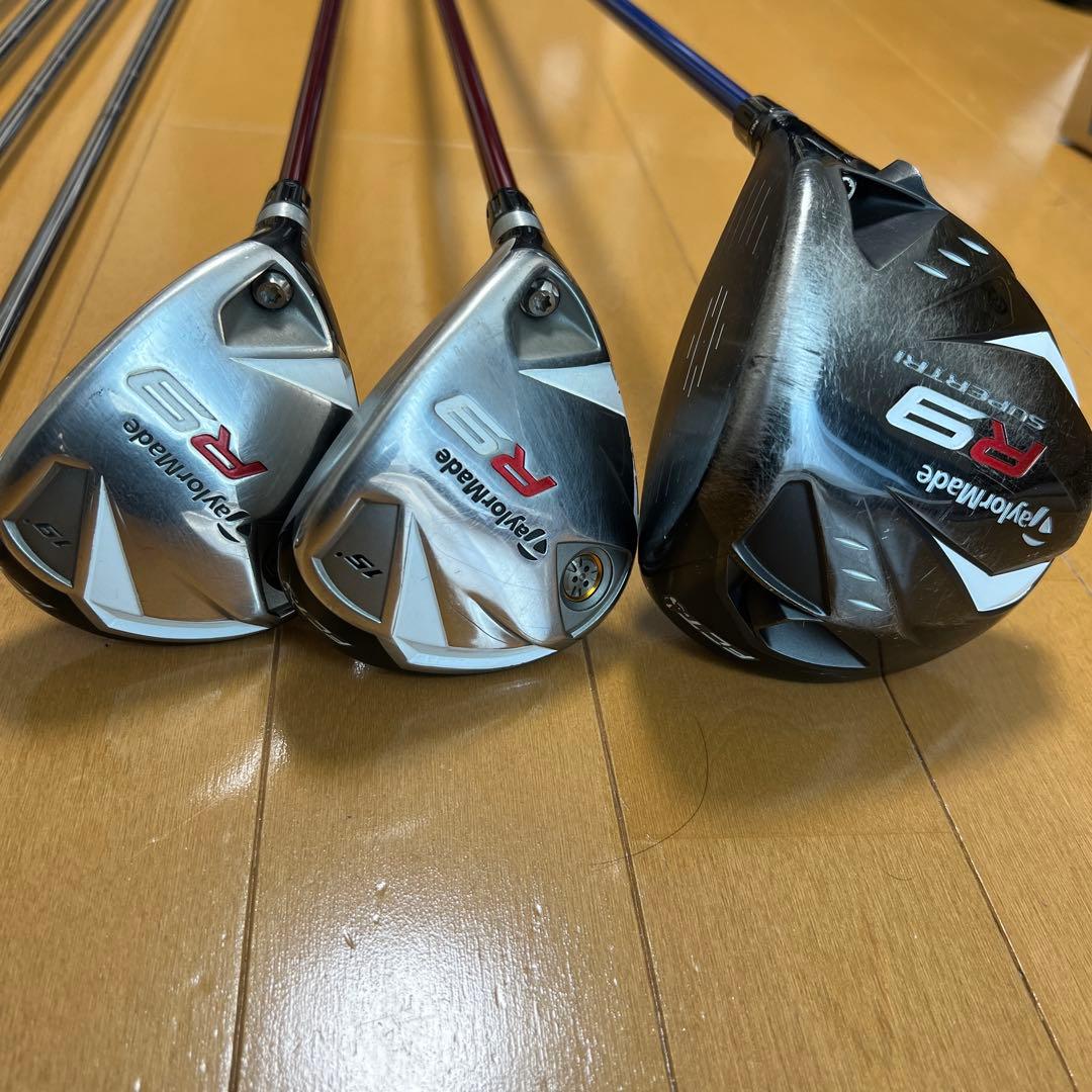 【TaylorMade】13本セット（キャディーバッグ付き）