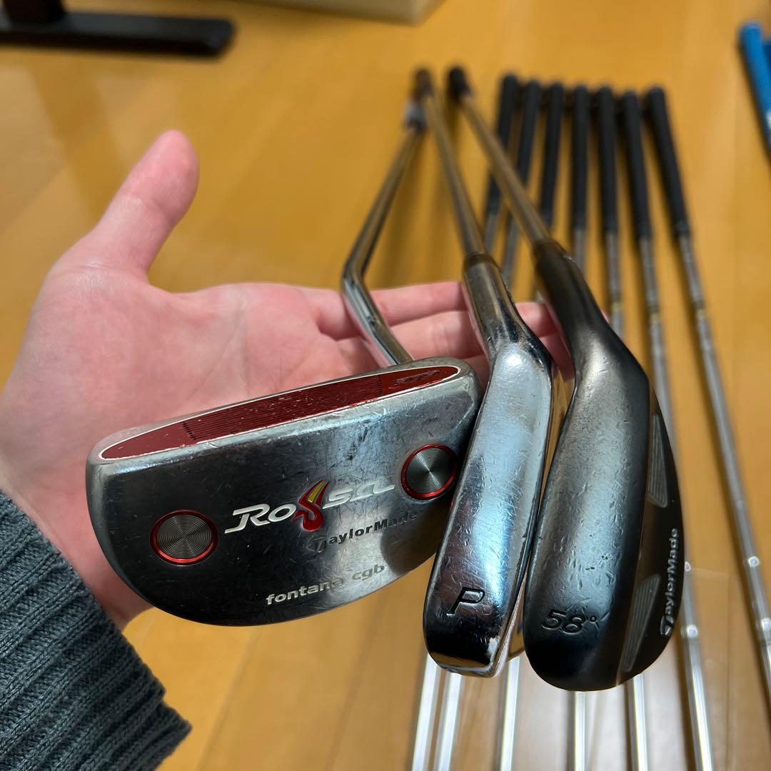 【TaylorMade】13本セット（キャディーバッグ付き）
