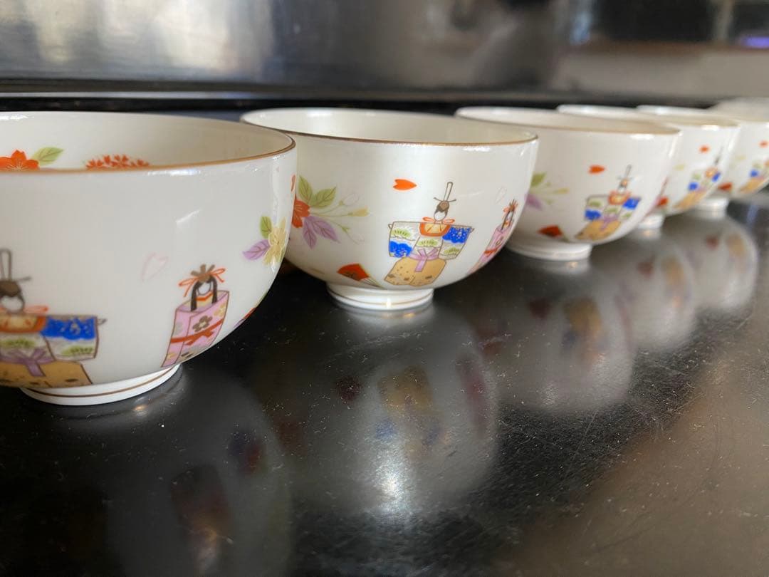 ひな祭りデザイン茶器セット