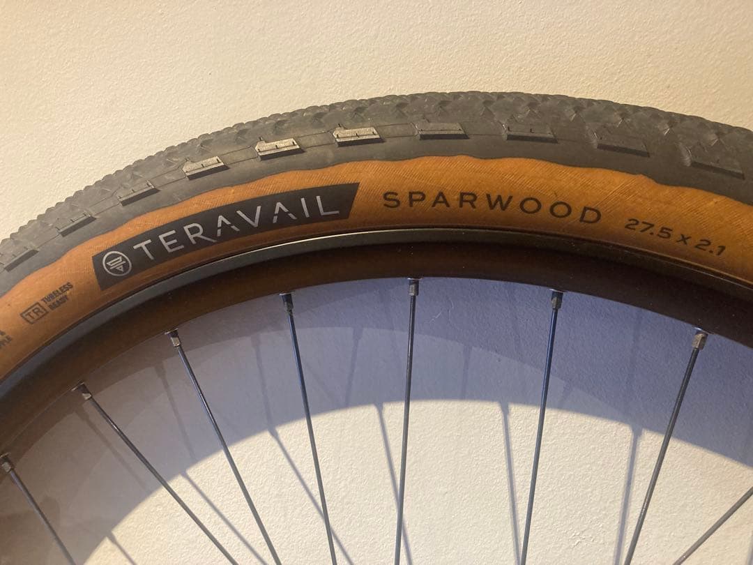 650b DTSWISSディスクホイール+teravailタイヤ
