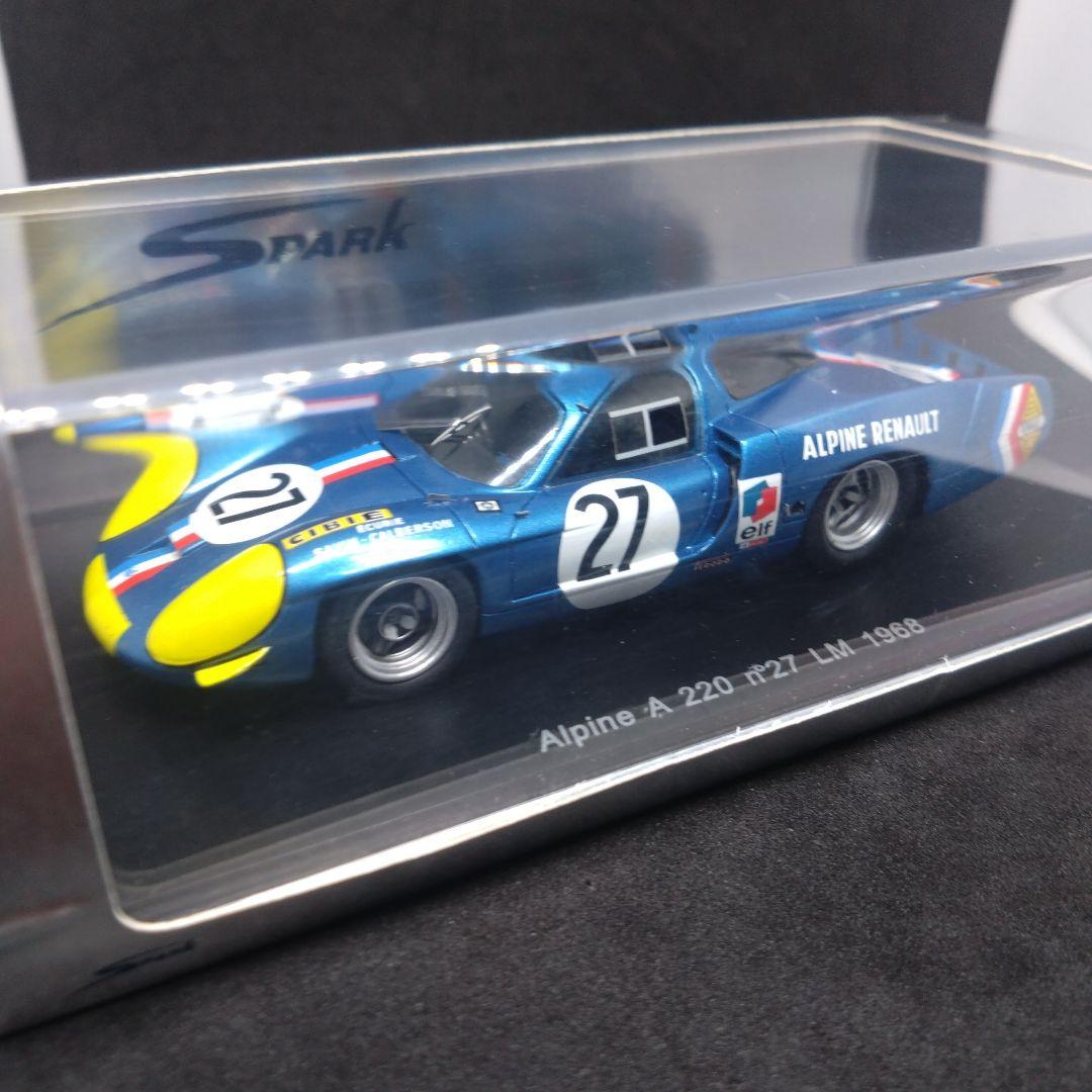 スパーク 1/43 アルピーヌ ルノー A220 1968 ル・マン24時間