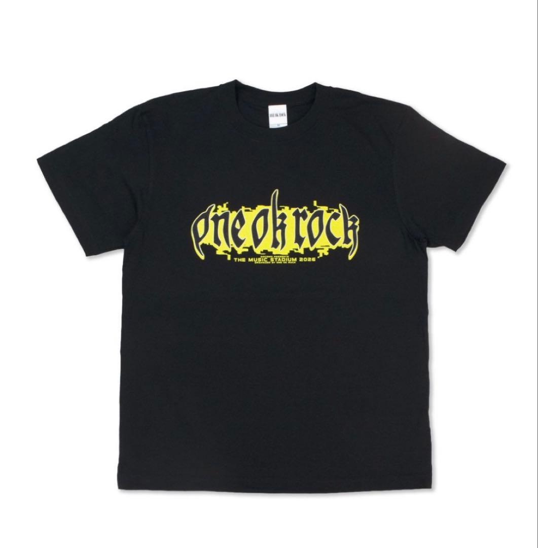 ONE OK ROCK 2026 TMS Tシャツ-C ブラック　【Lサイズ】