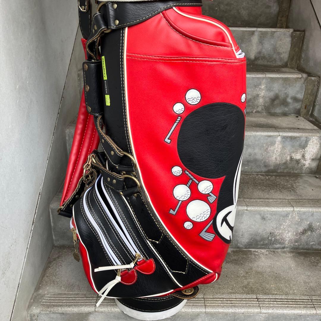 美品 入手困難 BELDINGSPORTS ミッキーマウス キャディバッグ　レア
