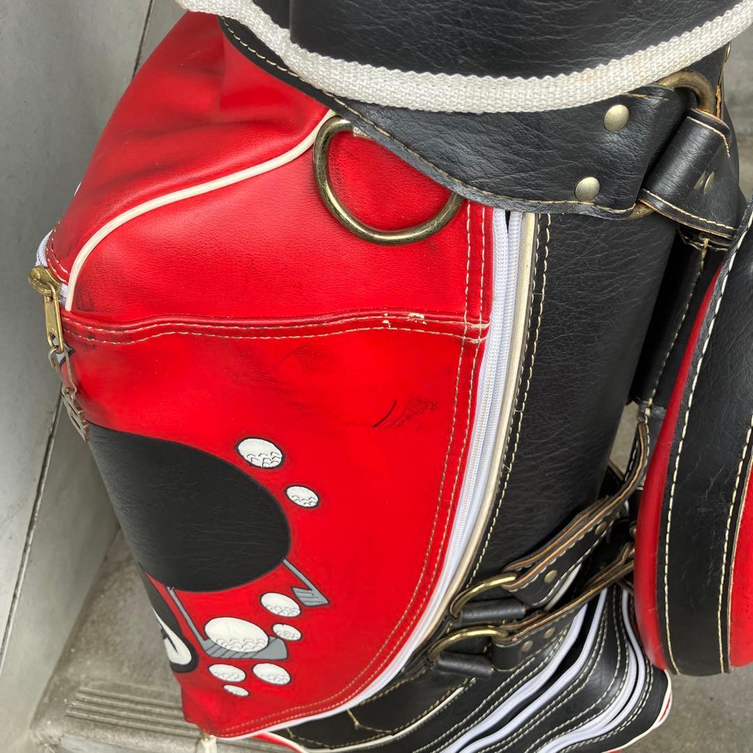 美品 入手困難 BELDINGSPORTS ミッキーマウス キャディバッグ　レア
