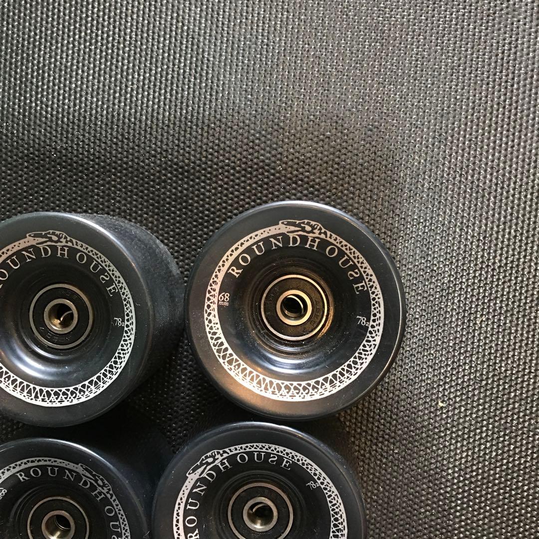 ROUNDHOUSE スケートボードウィール4個セット 78A 68mm