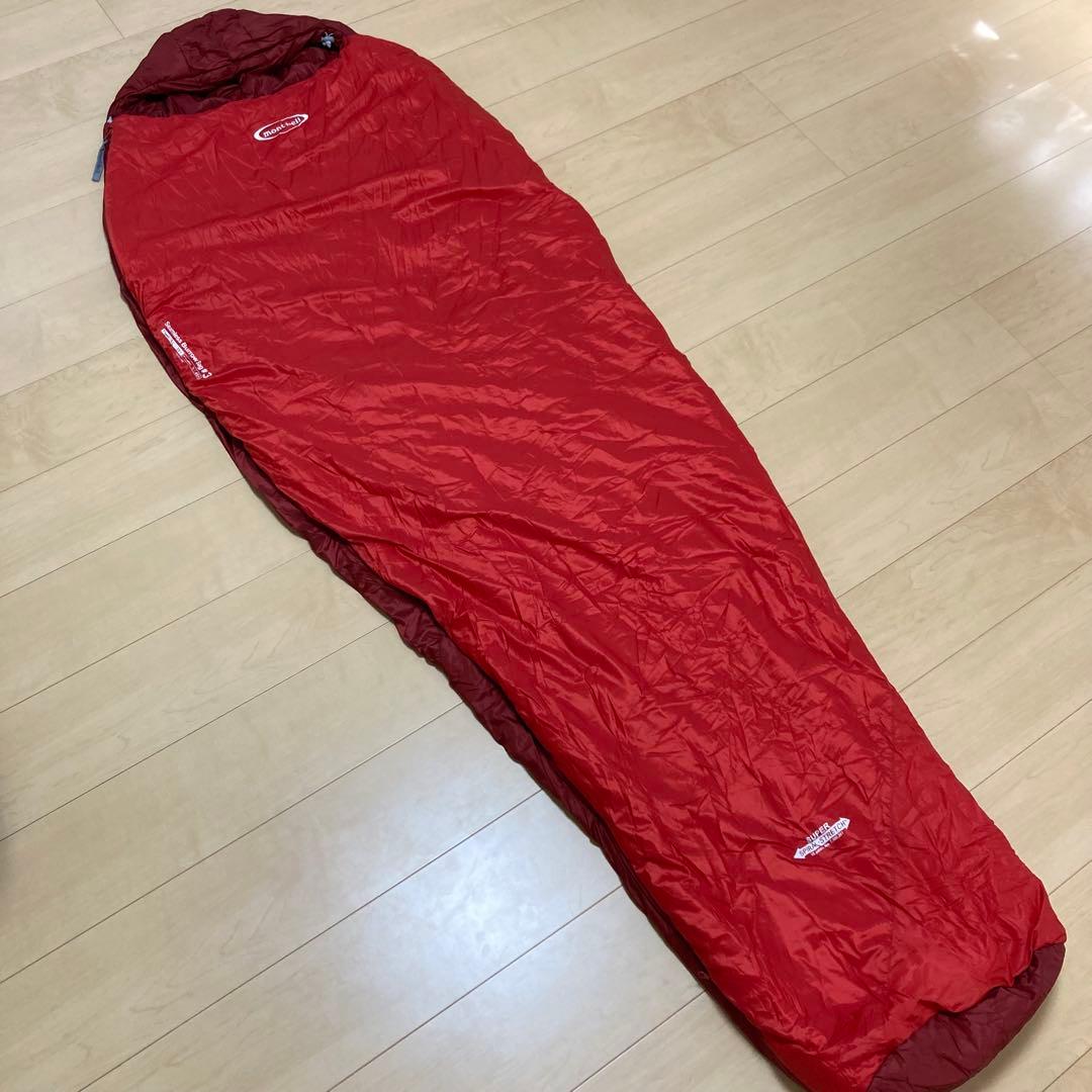 モンベル　マミー型　シームレスバロウバッグ#3　1121426　右ジッパー