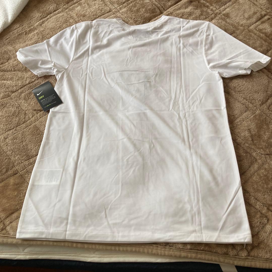 RFロゴ DRI-FIT ロジャーフェデラー ホワイトTシャツ 新品