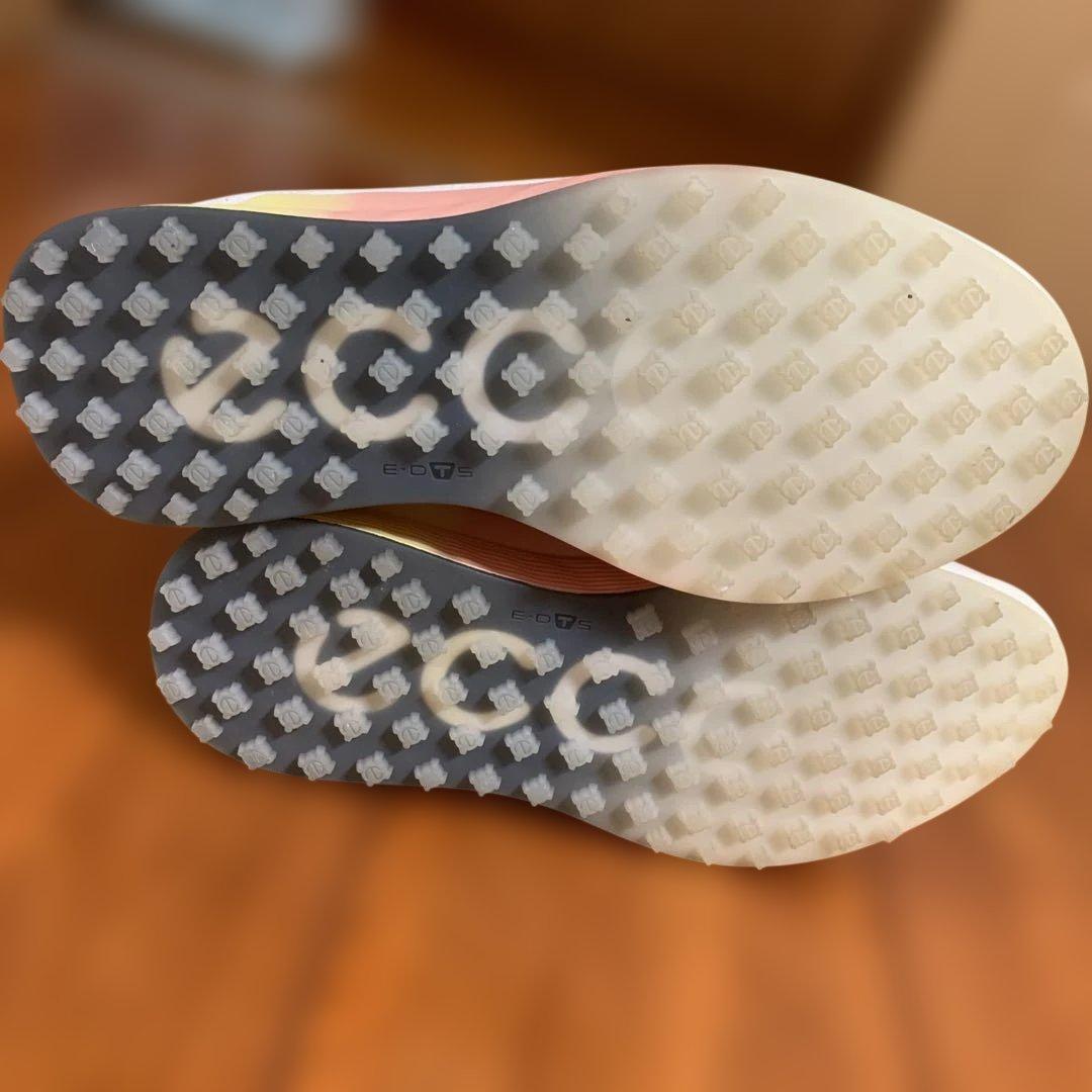 ECCO BOA ゴルフシューズ ホワイト　ほぼ新品
