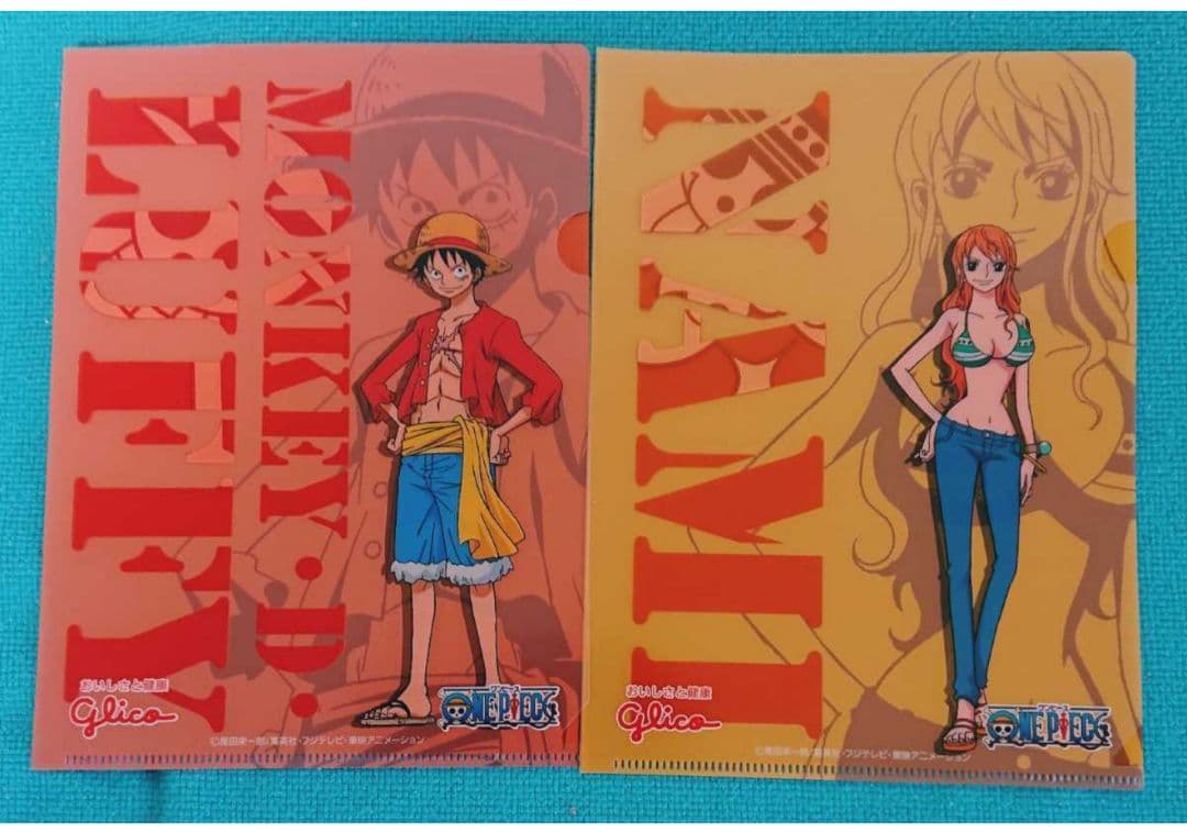 ◇ワンピース×グリココラボ　非売品　ミニクリアファイル