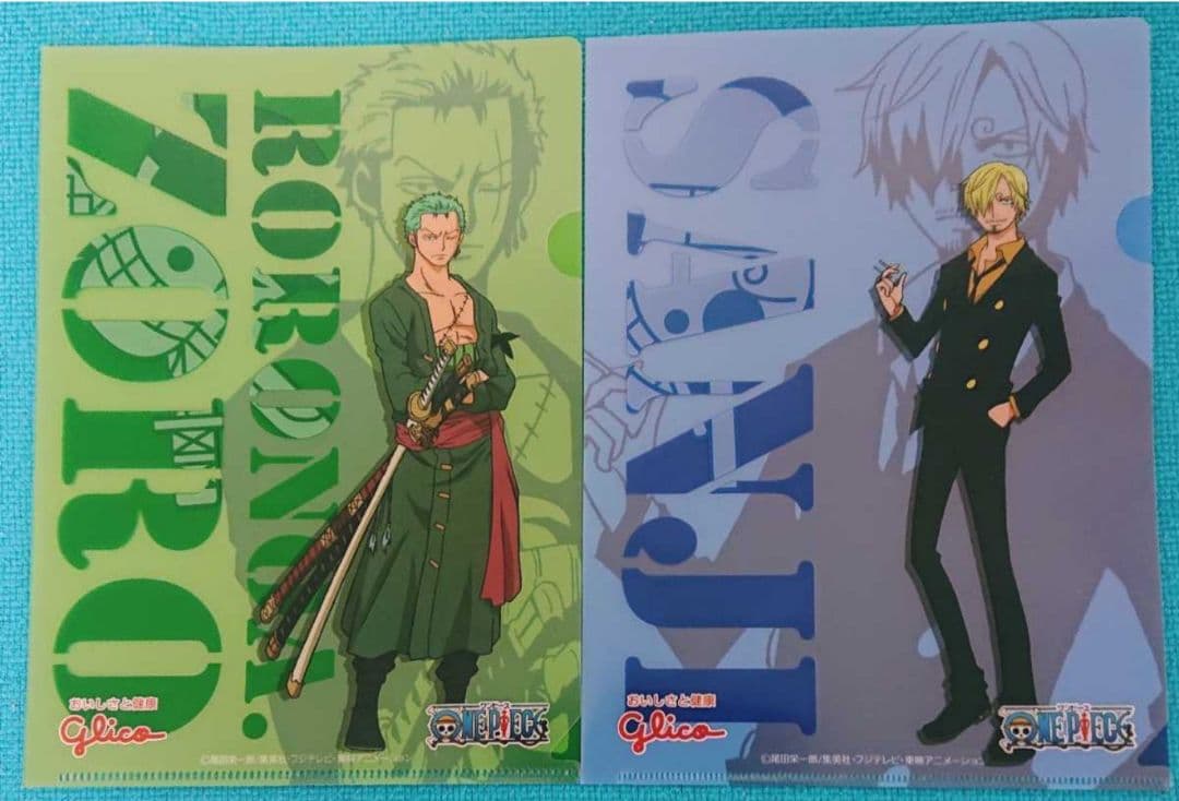 ◇ワンピース×グリココラボ　非売品　ミニクリアファイル