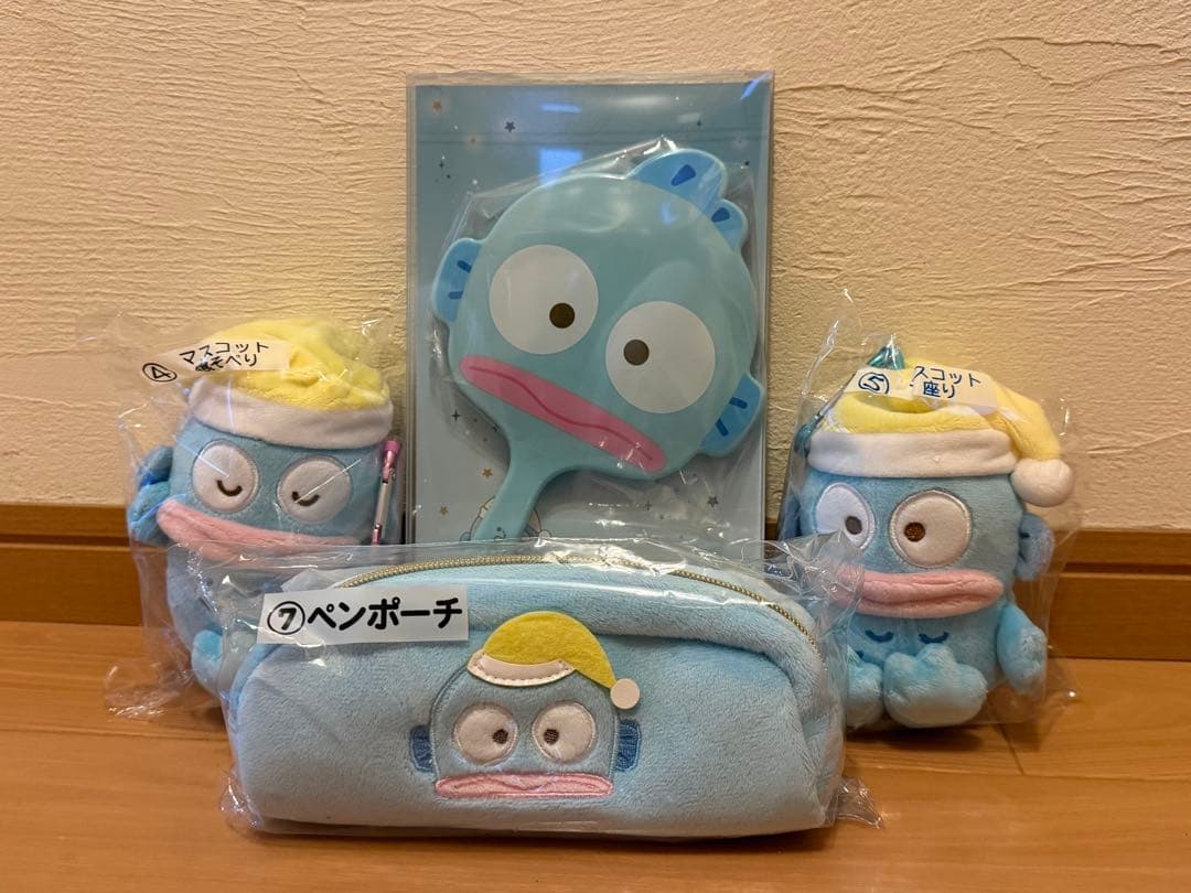 ハンギョドン　1番くじ　スピーカークッション5点セット