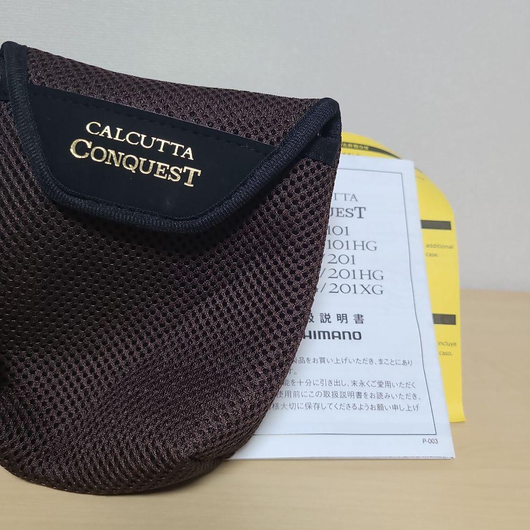 【極美品】SHIMANO 22 CALCUTTA CONQUEST 201XG