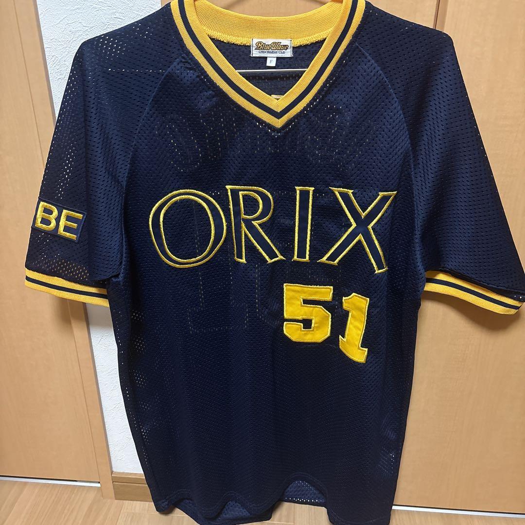 オリックスブルーウェーブ　イチロー　ビジターユニフォーム　フリーサイズ（L相当）