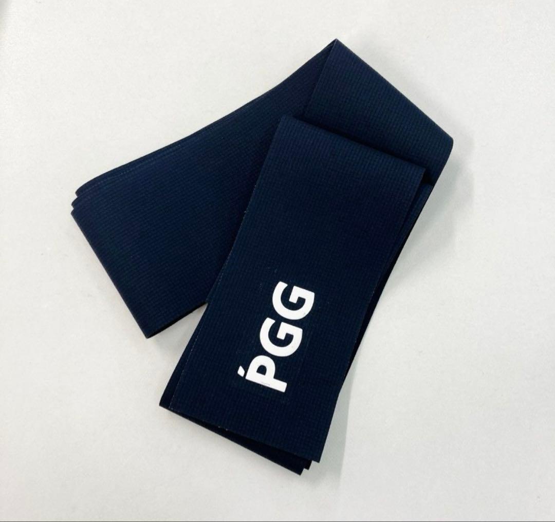 新品未使用タグ付き　PGG 防水フード付きロングコート ネイビー　パーリーゲイツ