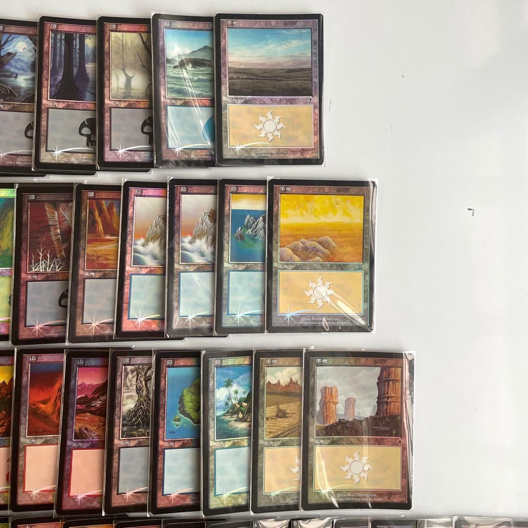 MTG 旧枠 日本語 FOIL 基本土地 基本地形 まとめ売り 希少