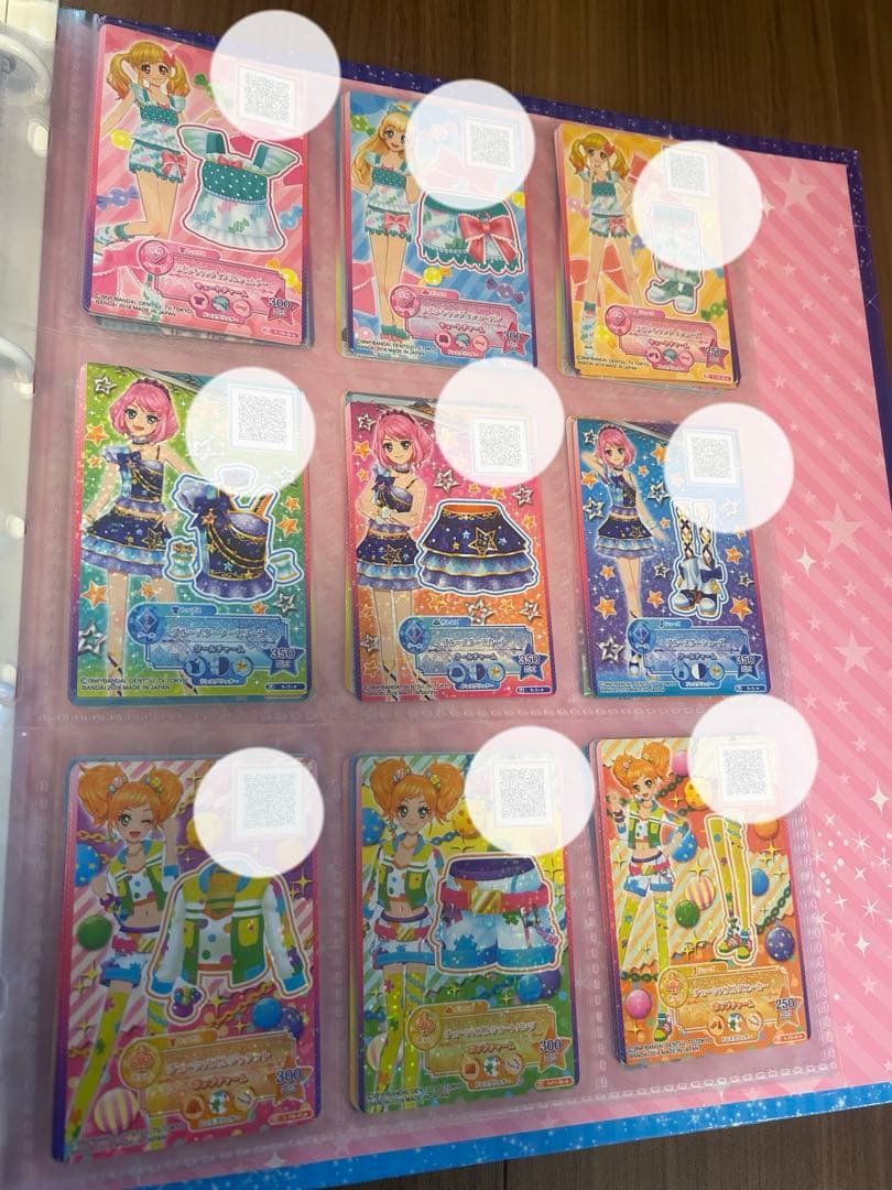【SALE】アイカツ スターズ！ S4-9ポケットバインダー　63枚カード付