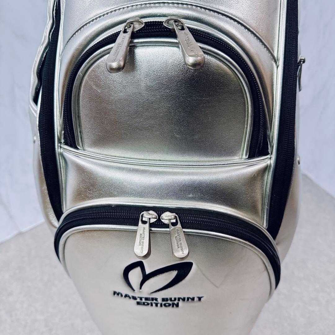 希少 完売品 マスターバニーエディション キャディバッグ シルバー メタリック