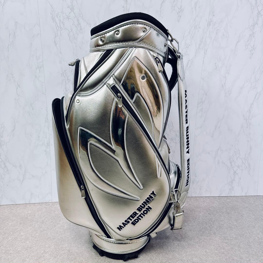 希少 完売品 マスターバニーエディション キャディバッグ シルバー メタリック