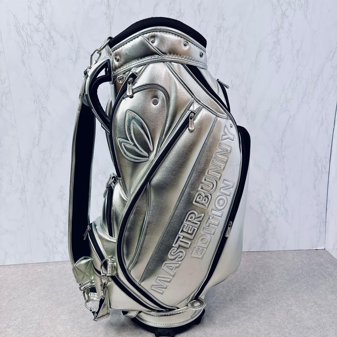 希少 完売品 マスターバニーエディション キャディバッグ シルバー メタリック
