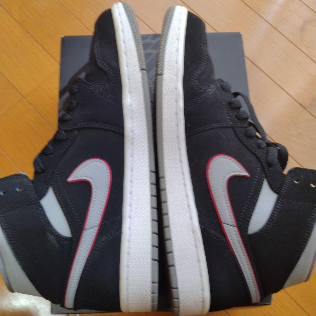 Nike Air Jordan 1 ハイカットシューズ 黒赤