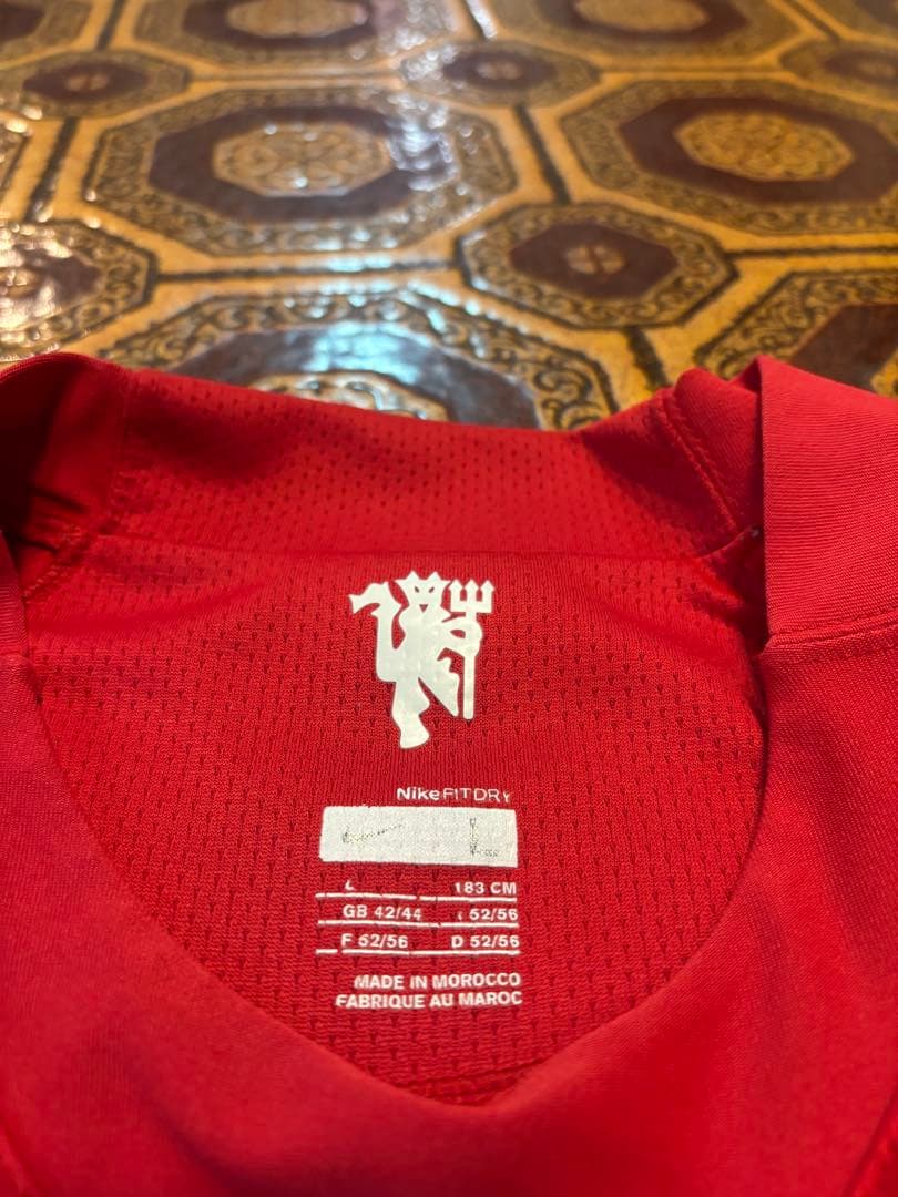マンチェスター・ユナイテッド Nike ジャージ 赤 クリステァーノロナルド
