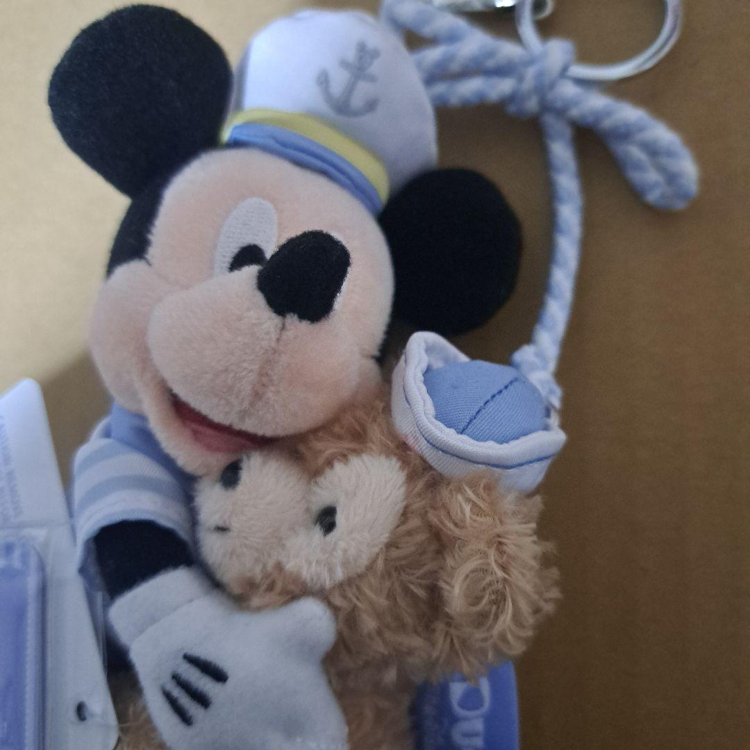 【香港ディズニー限定】ダッフィー＆ミッキー キーホルダー