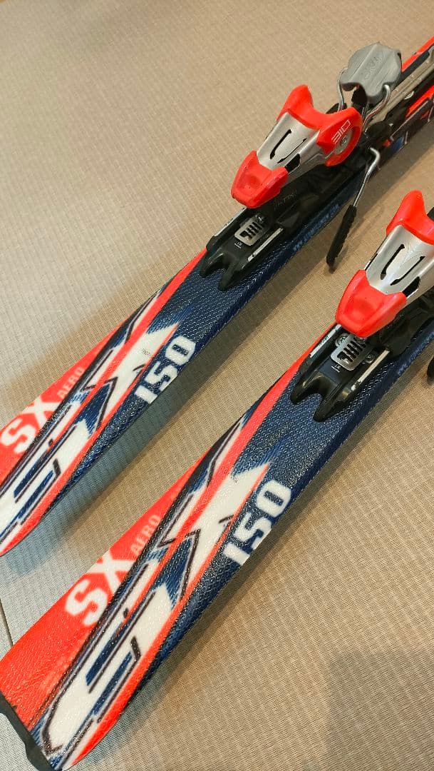 Atomic SX 150cm スキーとREXXAM 24.5cmブーツセット