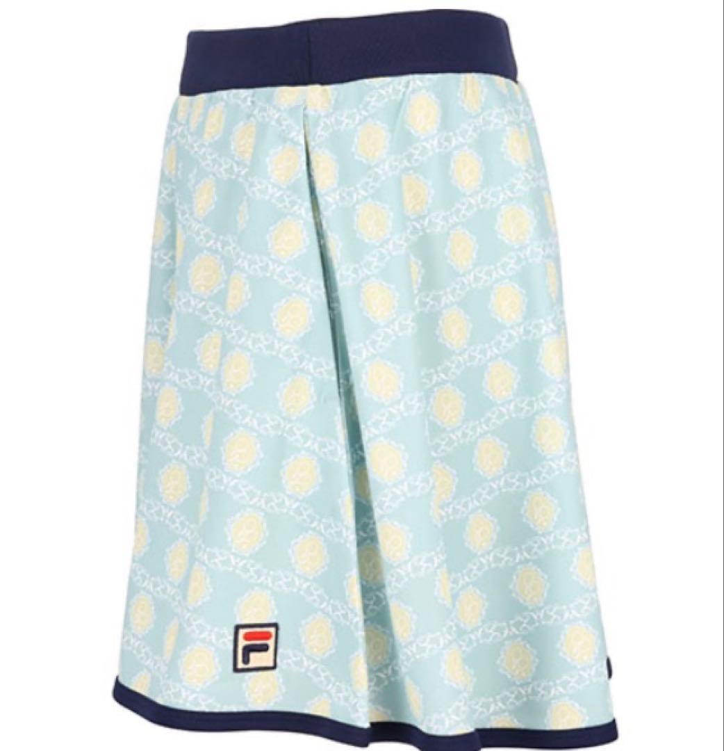 No.185 FILA 春色✩.*˚断然可愛い春スコート☆モスグリーン☆