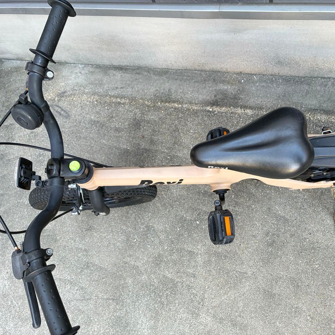Ravi クッキーキッズ　自転車 14 カーキ 子供用 Eizer 軽量
