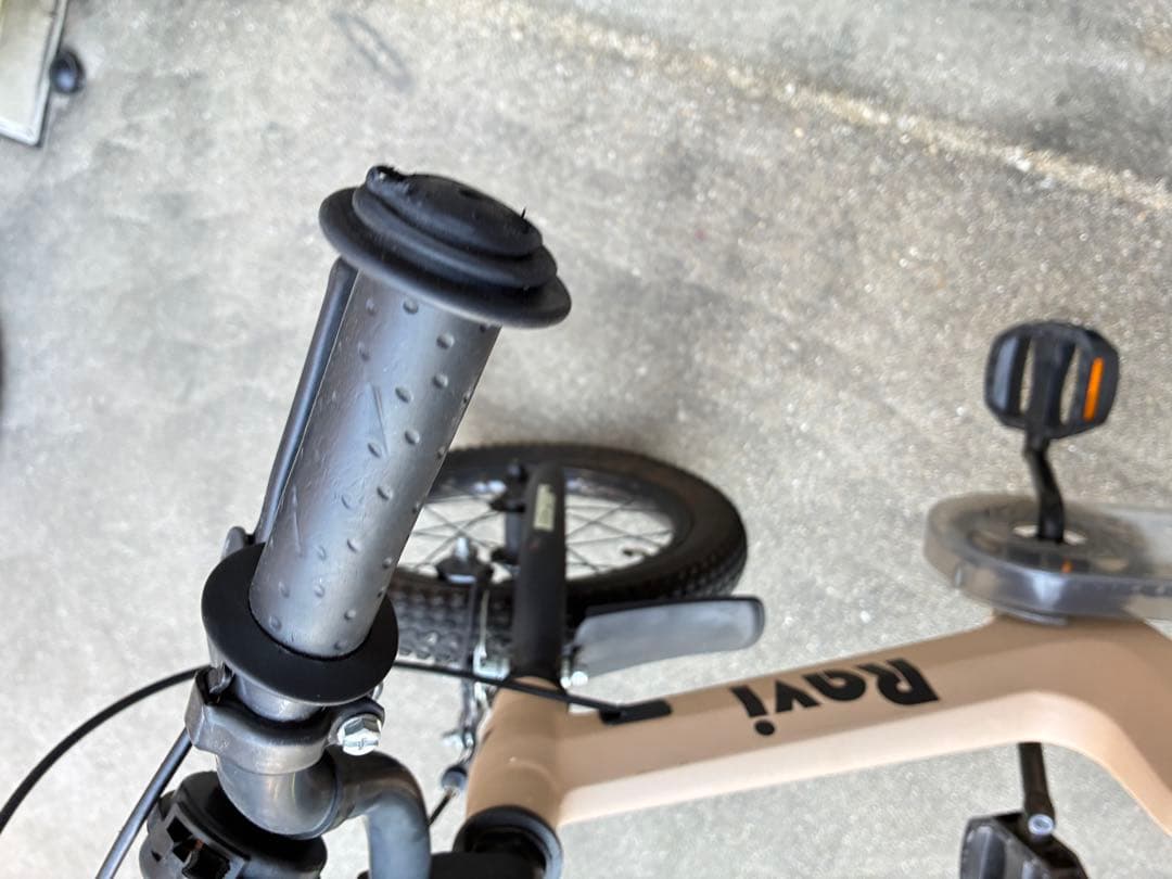 Ravi クッキーキッズ　自転車 14 カーキ 子供用 Eizer 軽量