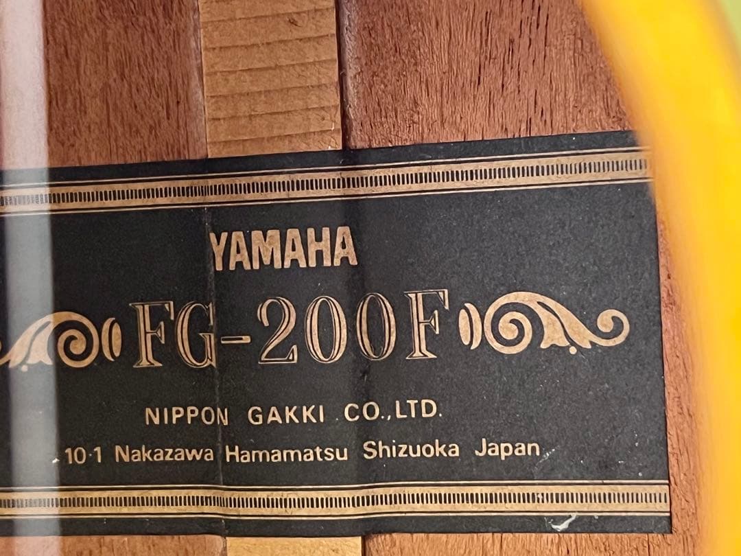 YAMAHA ヤマハ FG-200F