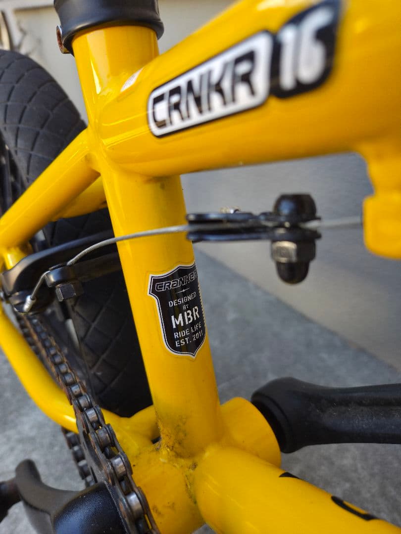 【中古】CRANKER BMX 自転車本体16インチ 　対面お渡し希望