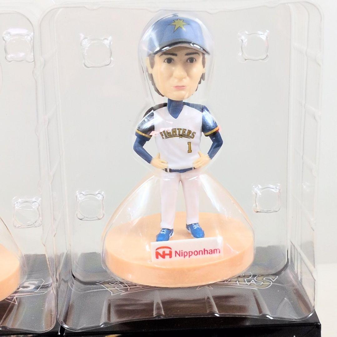 日本ハム　ファイターズ　新庄剛志　稲葉篤紀　ダルビッシュ有　ボブルヘッド3個