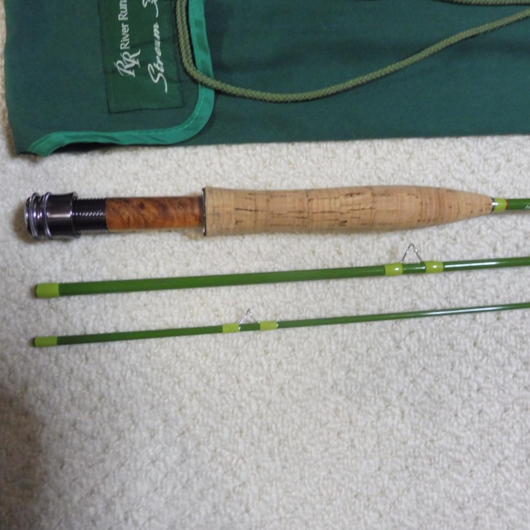 Runs StreamFly 8ft0in.#4.3pcフライロッド