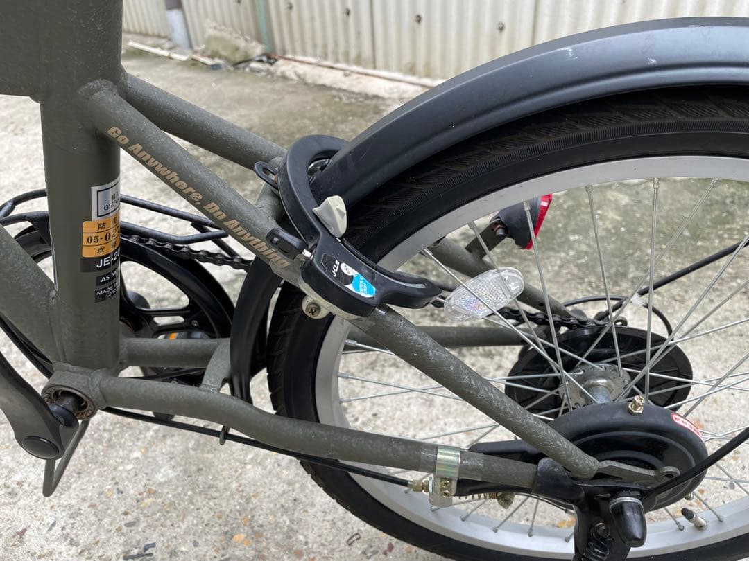近隣配達可能　JEEP ミニベロ　折りたたみ自転車　JE-206