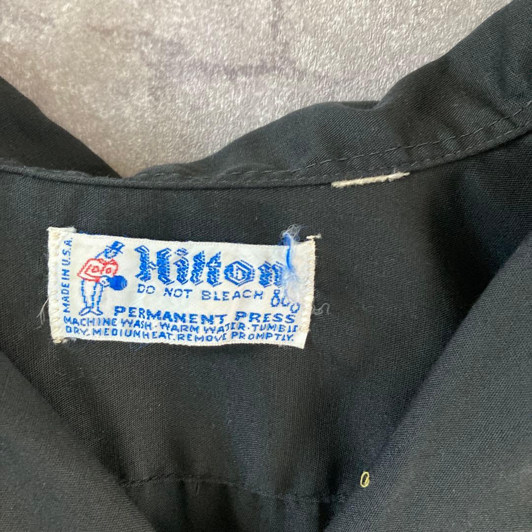 80sHILTON USA製 HOWIE'S HONEYボウリングシャツMサイズ
