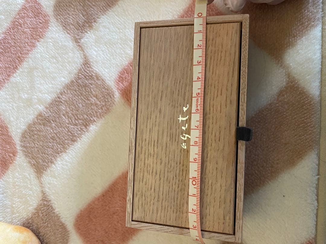 (非売品)agete 木製 ジュエリーボックス