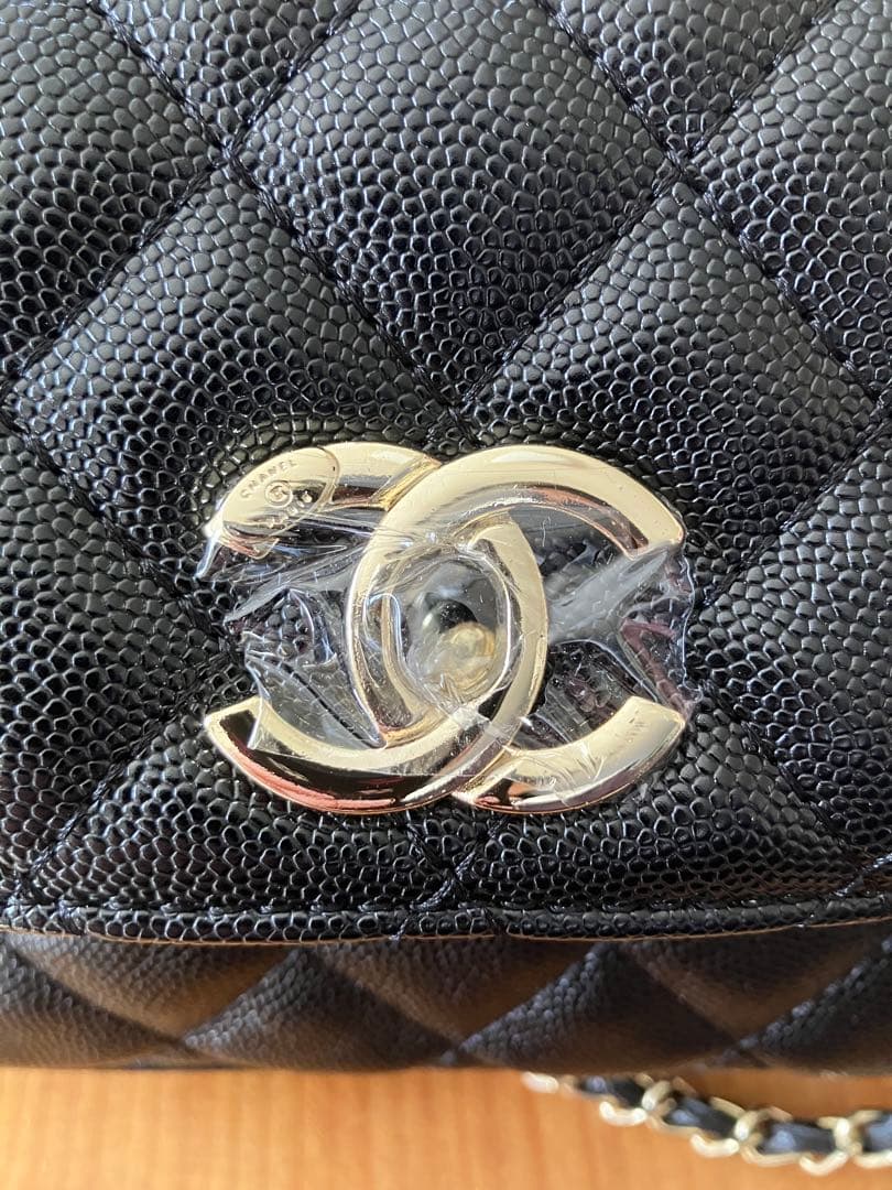 【非売品】CHANEL ブラック キルティング ミニショルダーバッグ