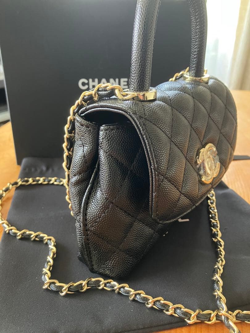 【非売品】CHANEL ブラック キルティング ミニショルダーバッグ