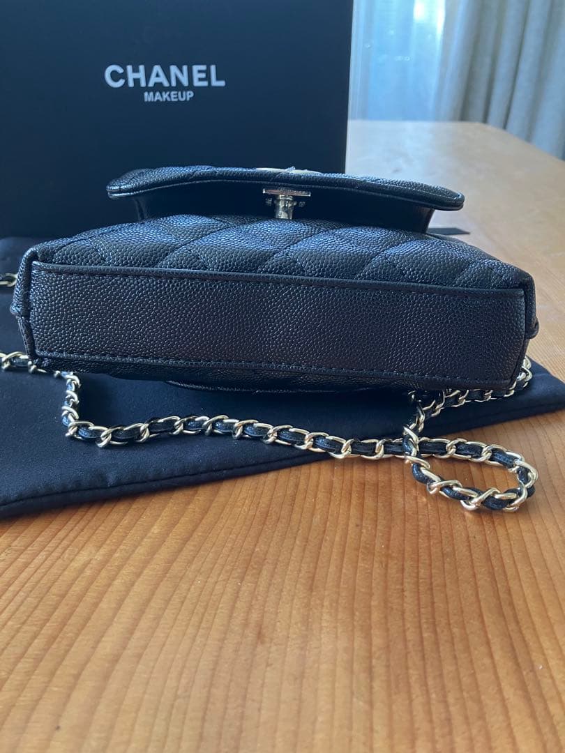 【非売品】CHANEL ブラック キルティング ミニショルダーバッグ
