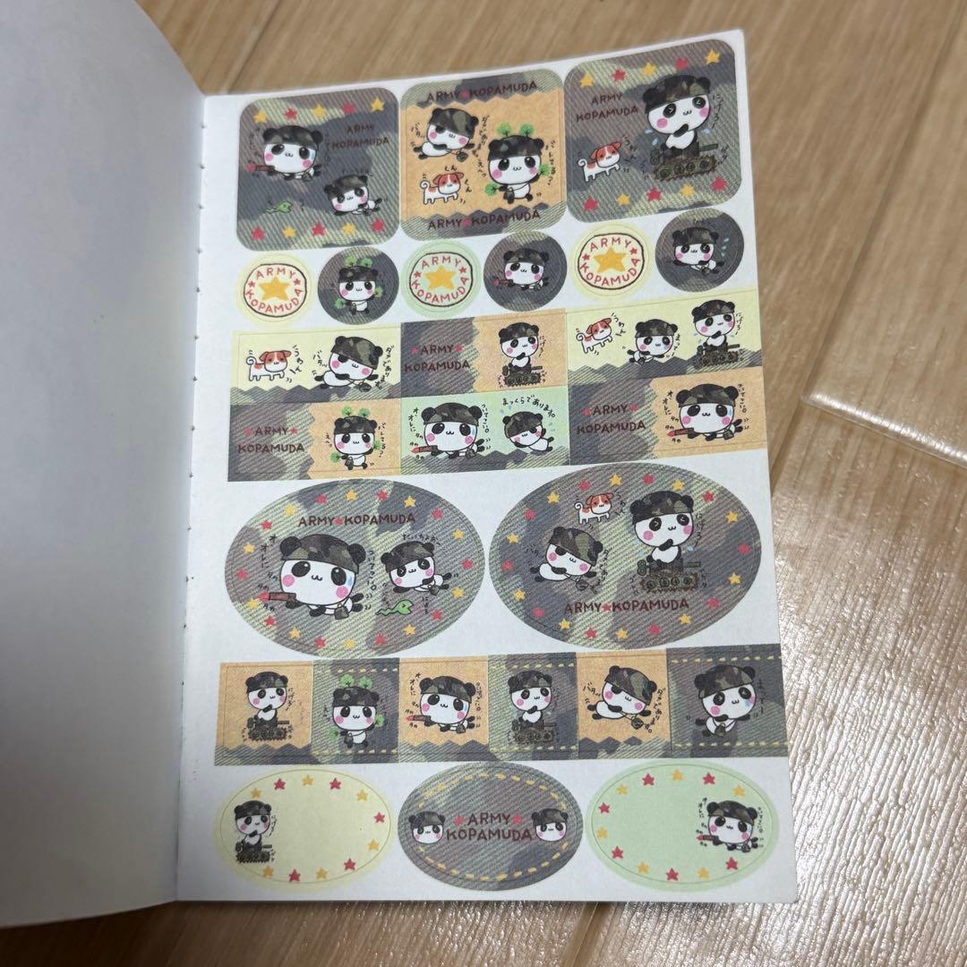 アーミーこぱむだ　平成レトロ　メモ帳　レア