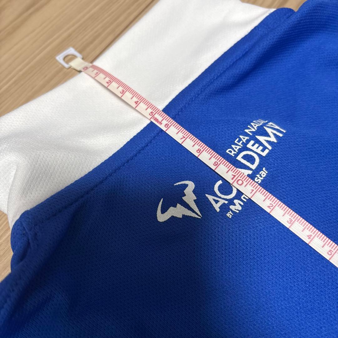 kids Nike DRI-FIT 青 ポロシャツ ナダルアカデミー