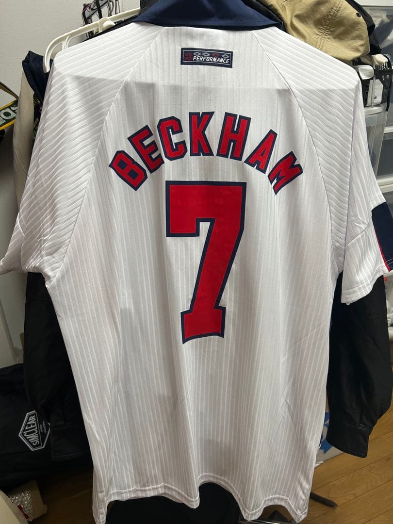UMBRO イングランド代表 1998 シャツ BECKHAM 7
