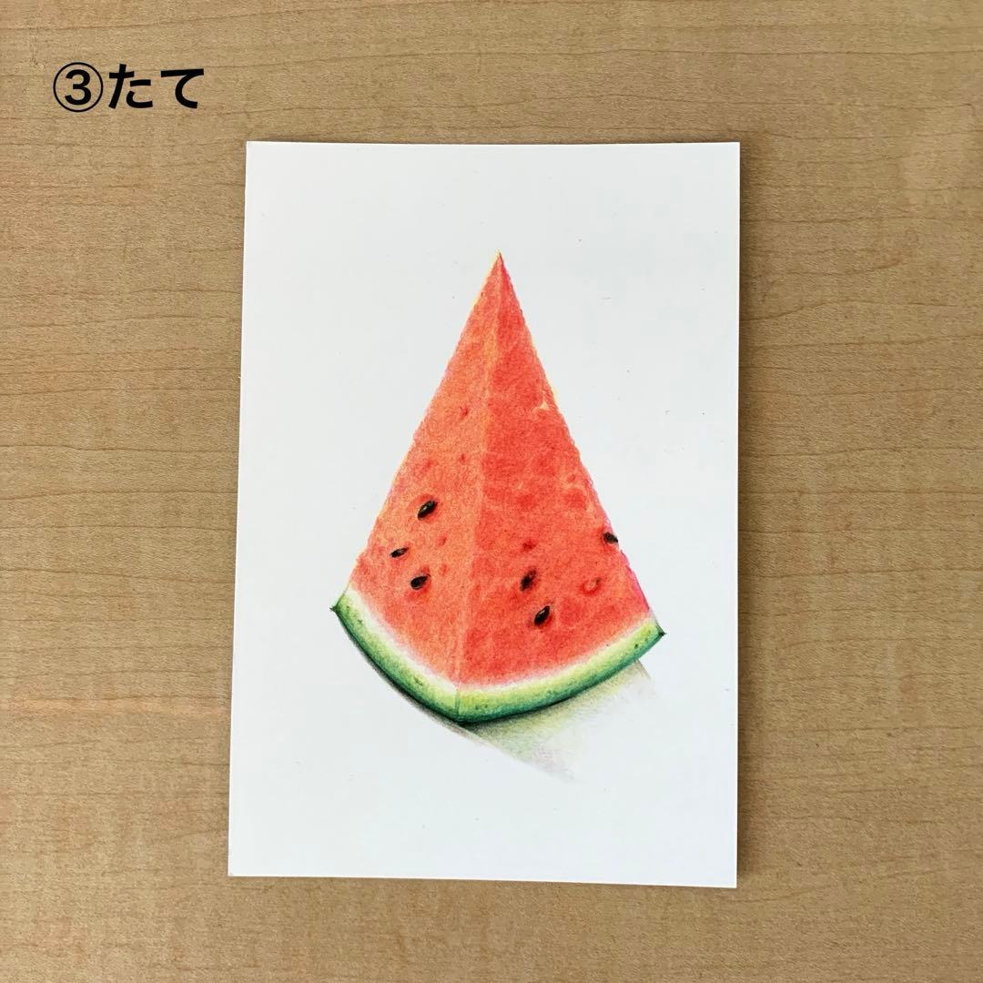 Lです　色鉛筆画　手描き原画　8点