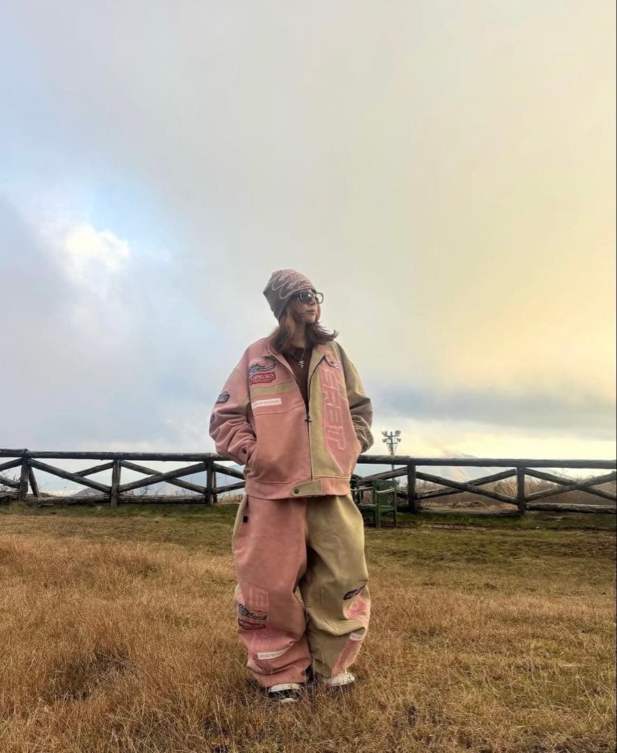 スノーボード Bsrabbit Pink Flame 98 Racing Pants
